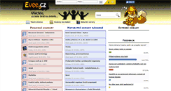 Desktop Screenshot of evee.cz